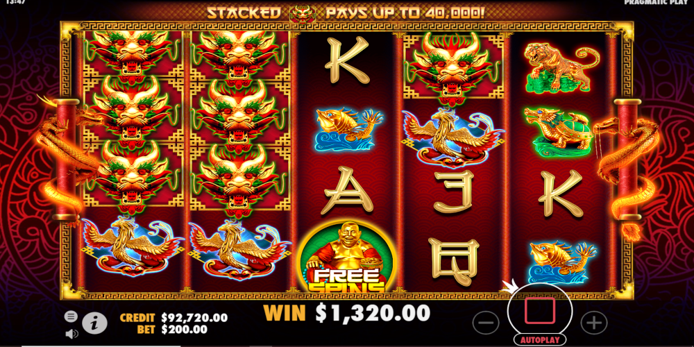 Lucky Dragons slot game The most Lucrative Symbol