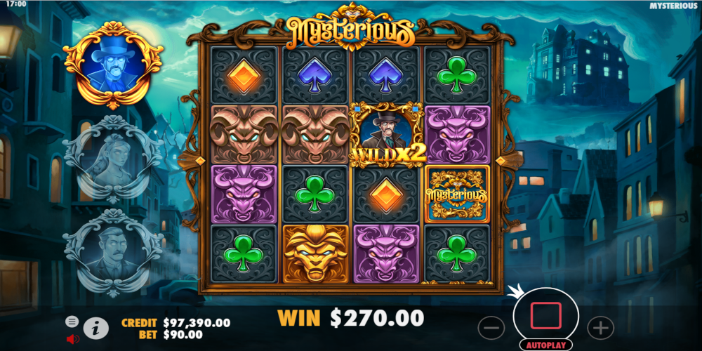 Mysterious casino slot game Wild Mysterious casino slot game Wild