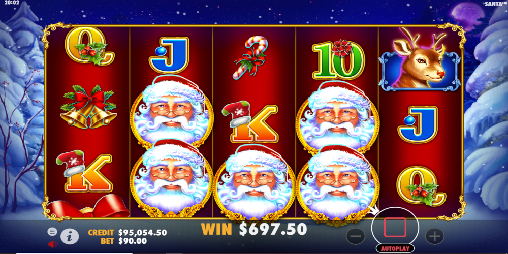 Santa slot game Win Santa slot game Win