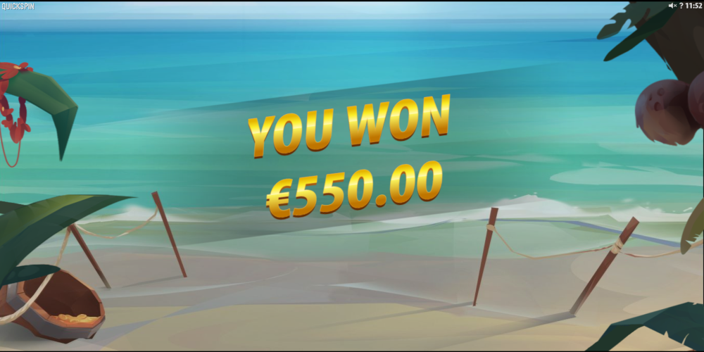 Skulls Up! slot game Win during Free Spin