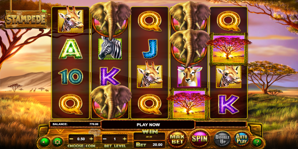 Stampede slot machine Scatter