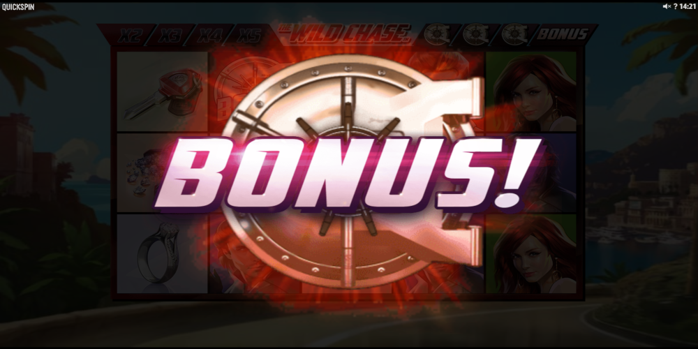 The Wild Chase slot game Bonus