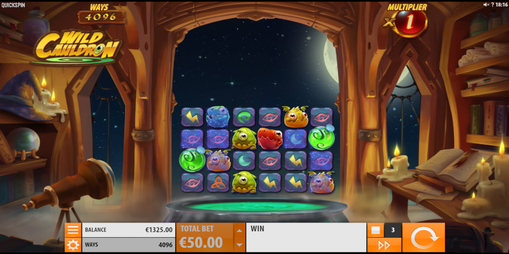 Wild Cauldron slot game Scatter