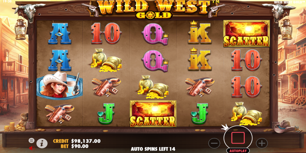 Wild West Gold slot game Scatter