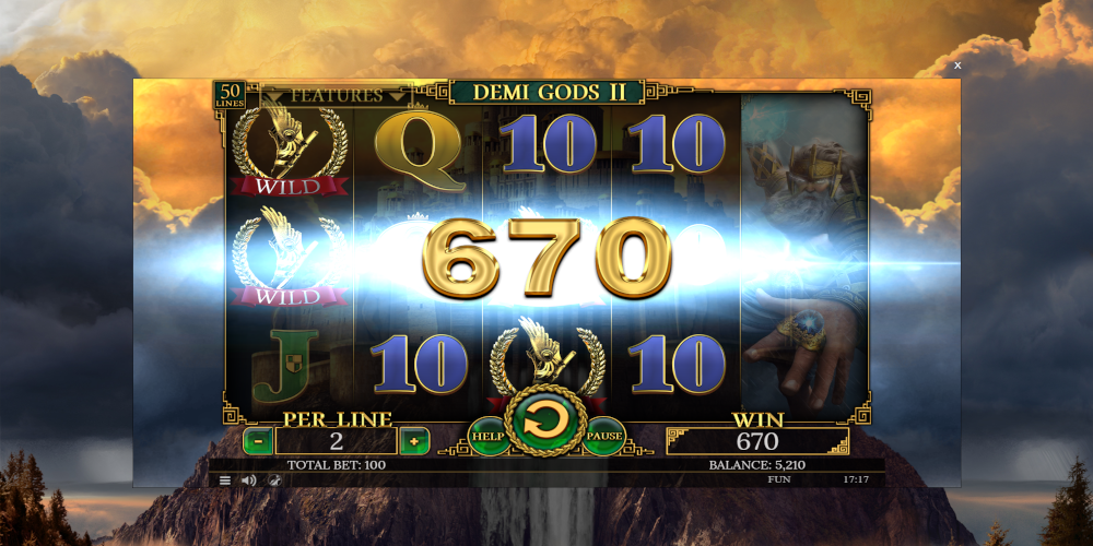 Demi Gods II slot game Wild Demi Gods II slot game Wild