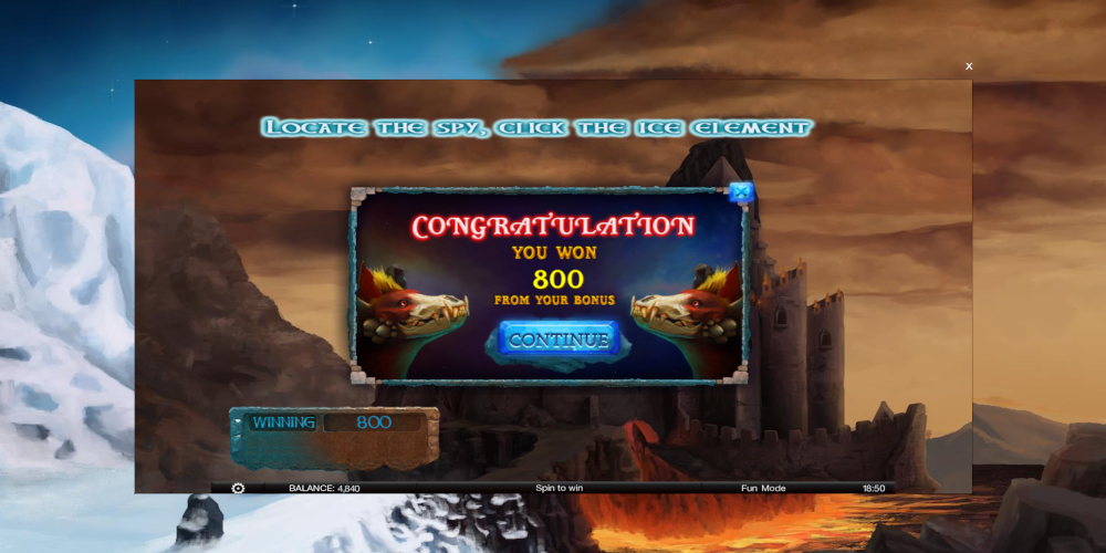 Fire &amp; Ice slot game Bonus