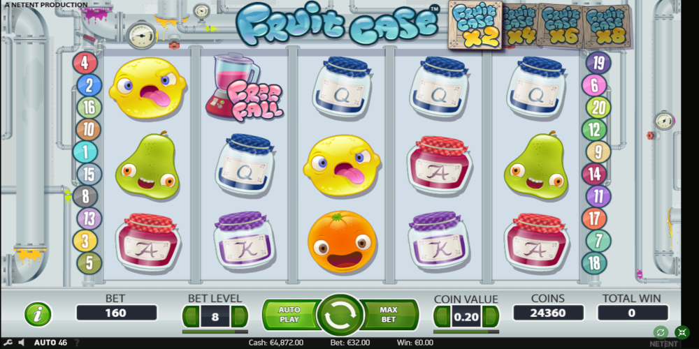Fruit Case slot game GamePlay