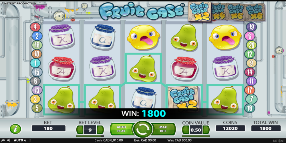 Fruit Case slot game Win