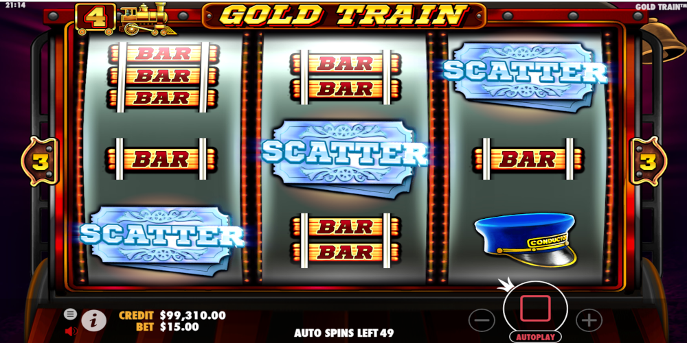 Gold Train slot game Scatter Gold Train slot game Scatter