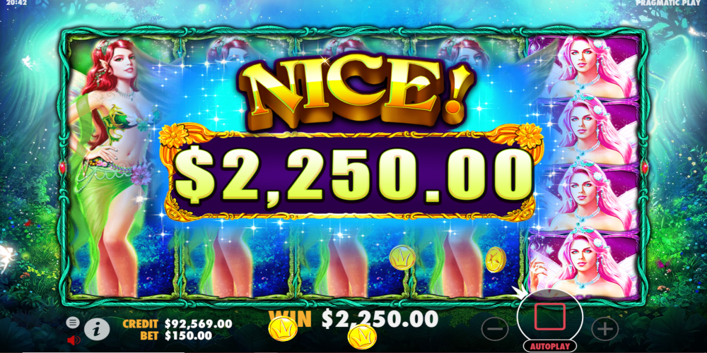 Pixie Wings slot machine Big Win
