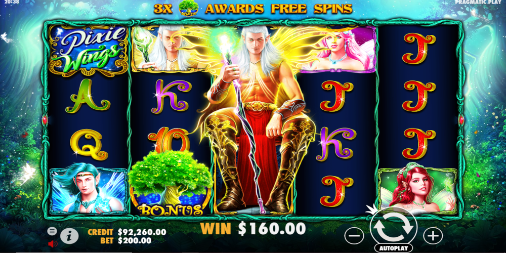 Pixie Wings slot game The Most Expensive Symbol