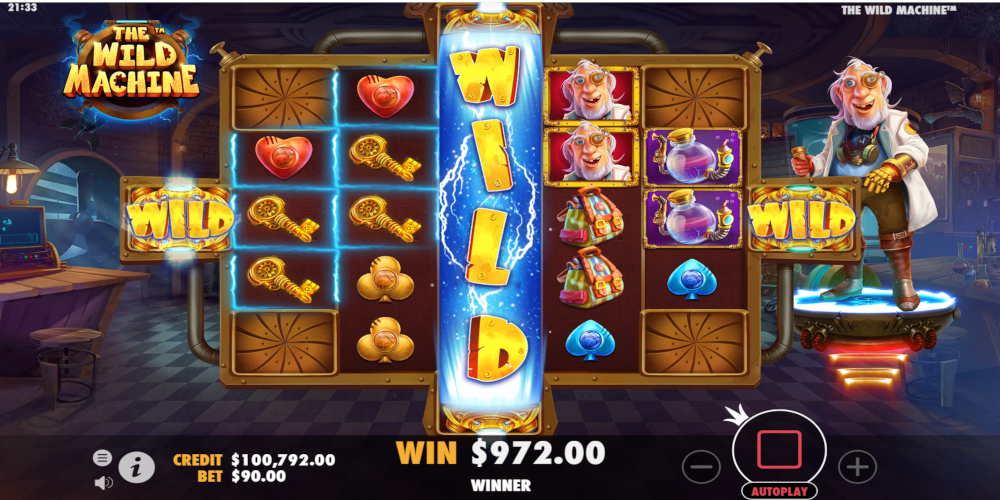 The Wild Machine slot game Wild