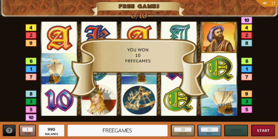 Columbus slot game Free spins Columbus slot game Free spins