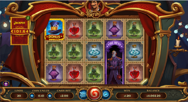 Dr Fortuno slot game Gameplay Dr Fortuno slot game Gameplay