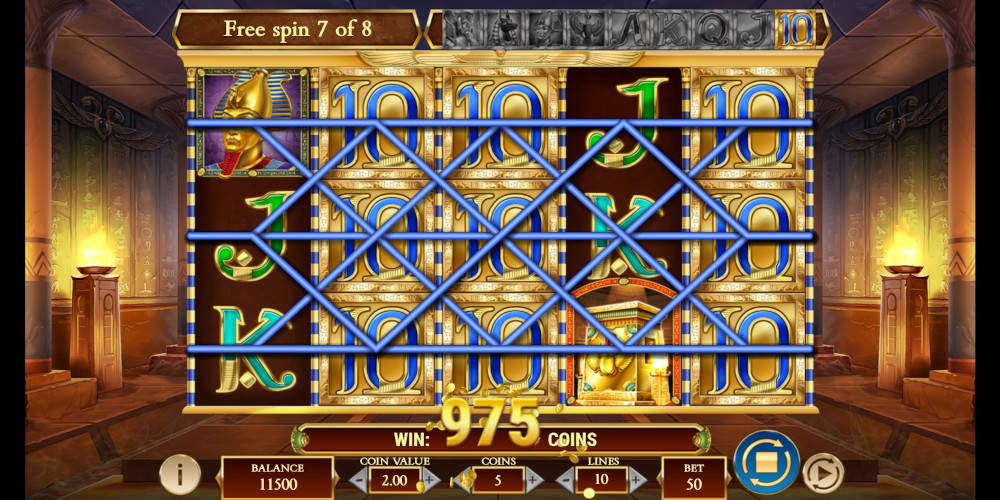 Legacy of Dead online casino slot Big Win during Free Spins