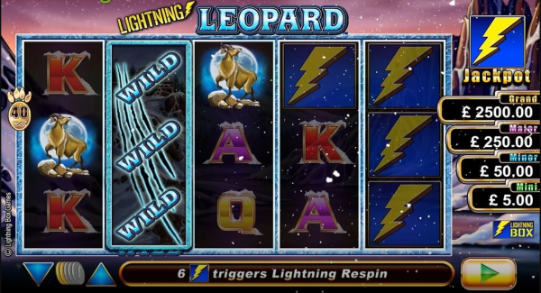 Lightning Leopard slot game Wild Lightning Leopard slot game Wild
