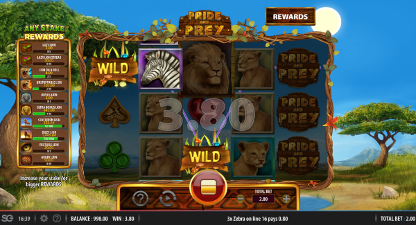 Pride and Prey slot game Wild Pride and Prey slot game Wild