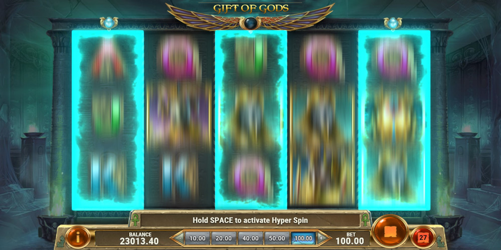Rise of Dead slot game Gift of Gods
