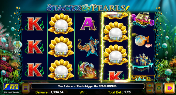 Stacks of Pearls slot game Bonus Stacks of Pearls slot game Bonus