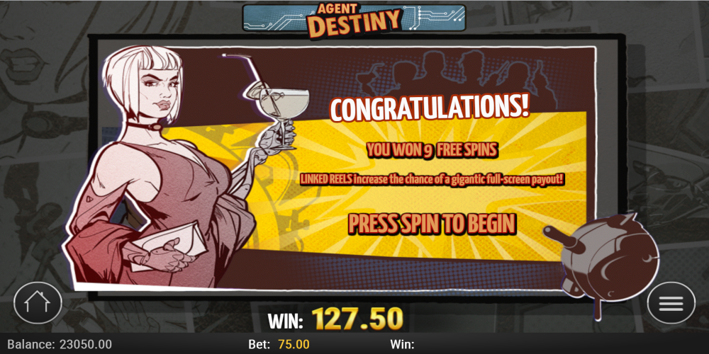 Agent Destiny slot game Free Spin Agent Destiny slot game Free Spin