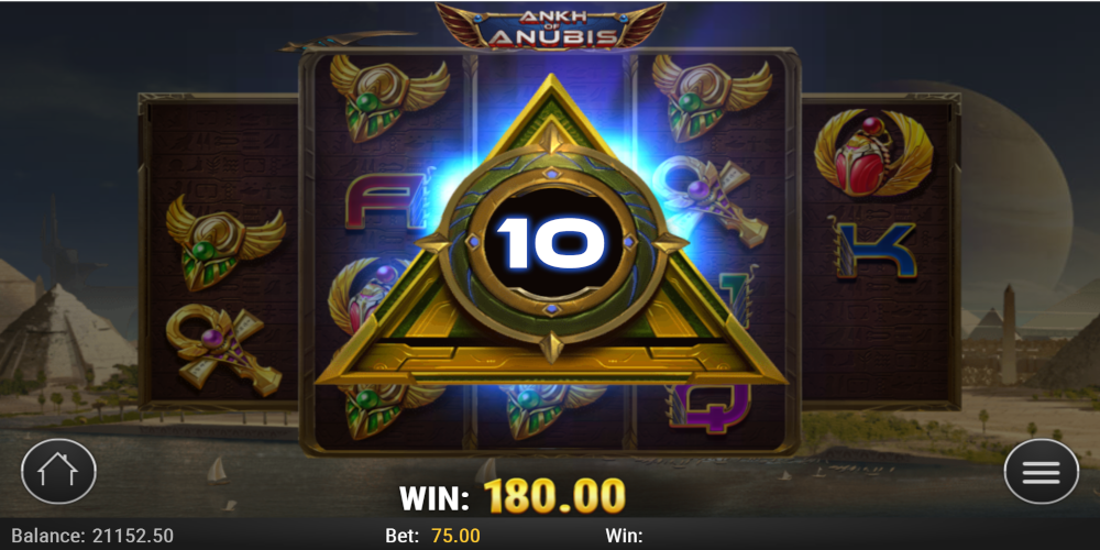 Ankh of Anubis slot game Scatter