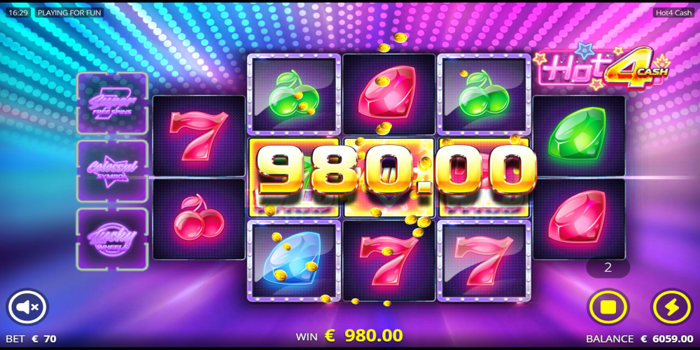 Hot 4 Cash slot game Wild
