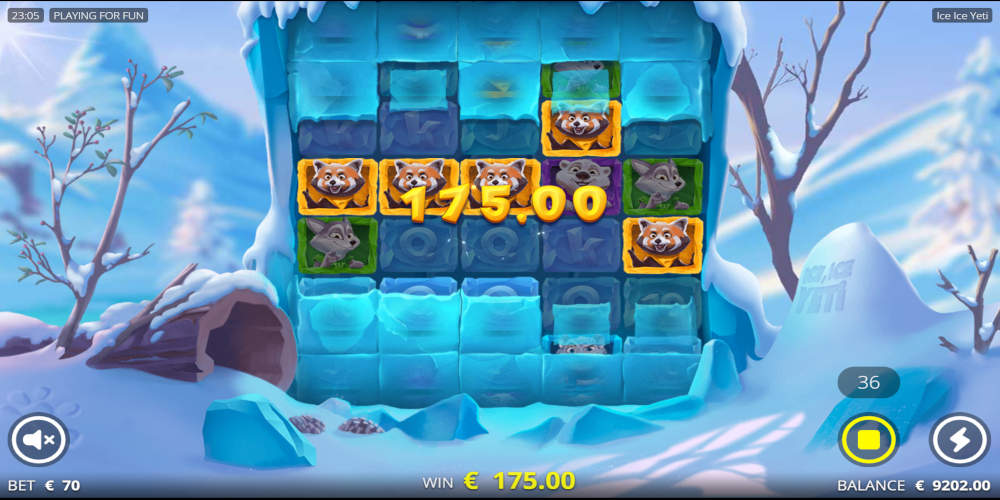 Ice Ice Yeti slot game Gameplay Ice Ice Yeti slot game Gameplay