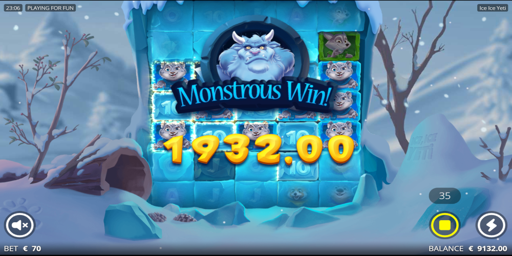 Ice Ice Yeti slot game Mega Ice Ice Yeti slot game Mega