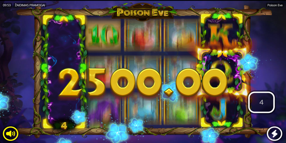 Poison Eve slot game Win