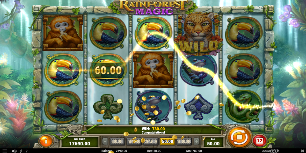 Rainforest Magic slot game Win Rainforest Magic slot game Win