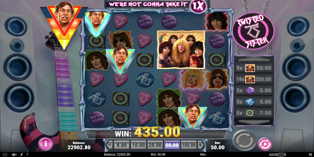 Twisted Sister slot game Twisted Sister Symbol