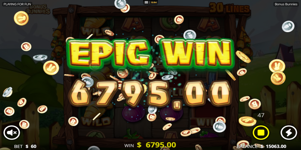 Bonus Bunnies slot game Epic Win Bonus Bunnies slot game Epic Win