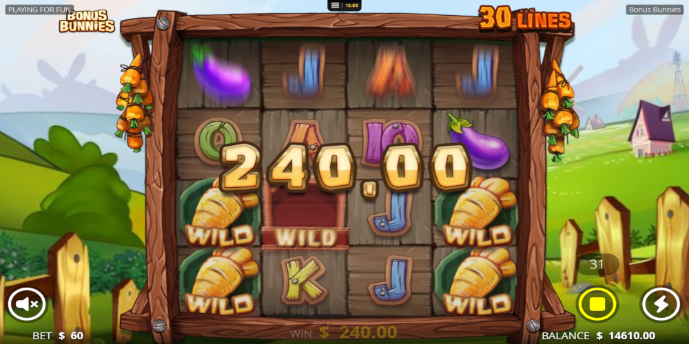 Bonus Bunnies slot game Win Bonus Bunnies slot game Win