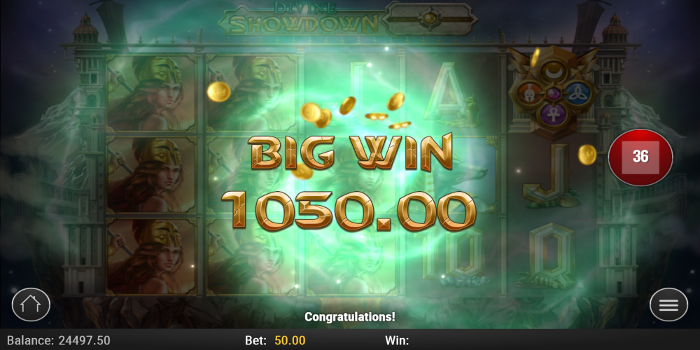 Divine Showdown slot game Big Win Divine Showdown slot game Big Win