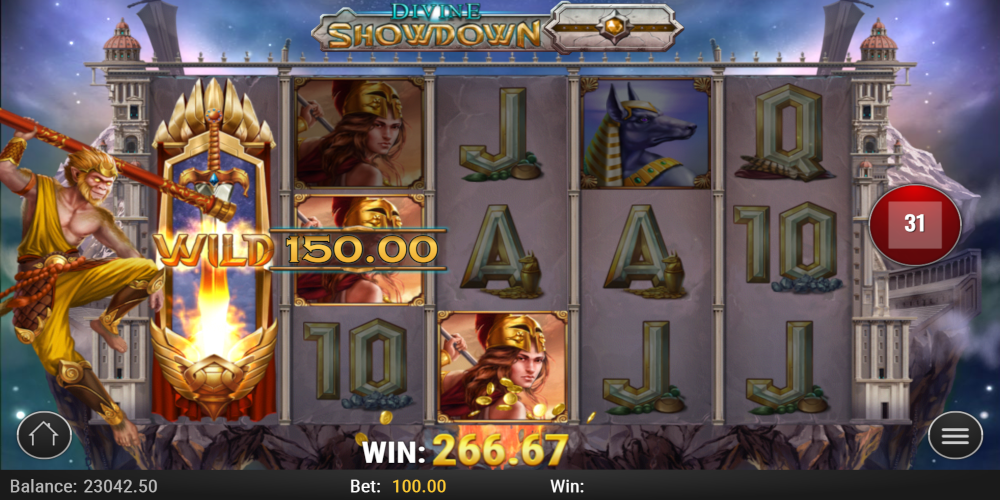 Divine Showdown slot game Power Wukong Divine Showdown slot game Power Wukong