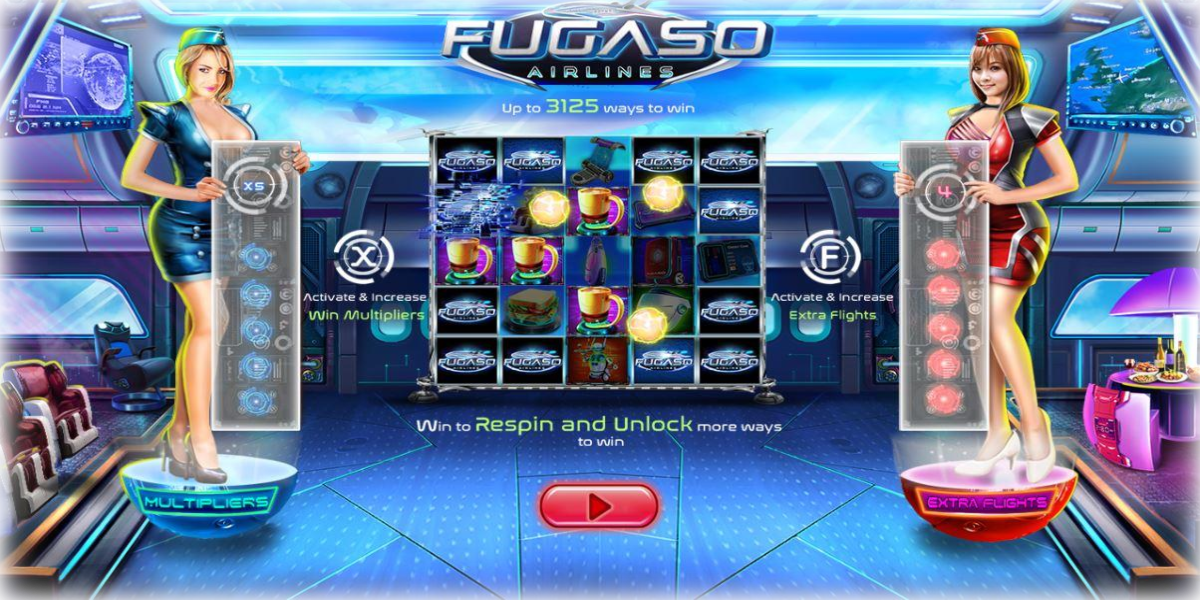 Fugaso Games Win Multipliers and Extra Spins - Fugaso Airlines