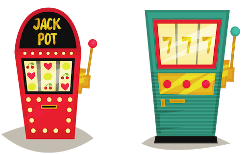Spēļu-automāti Jackpot ilustrācija