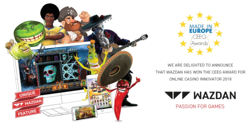 Wazdan Holding Limited Award - Online Casino Innovator 2018