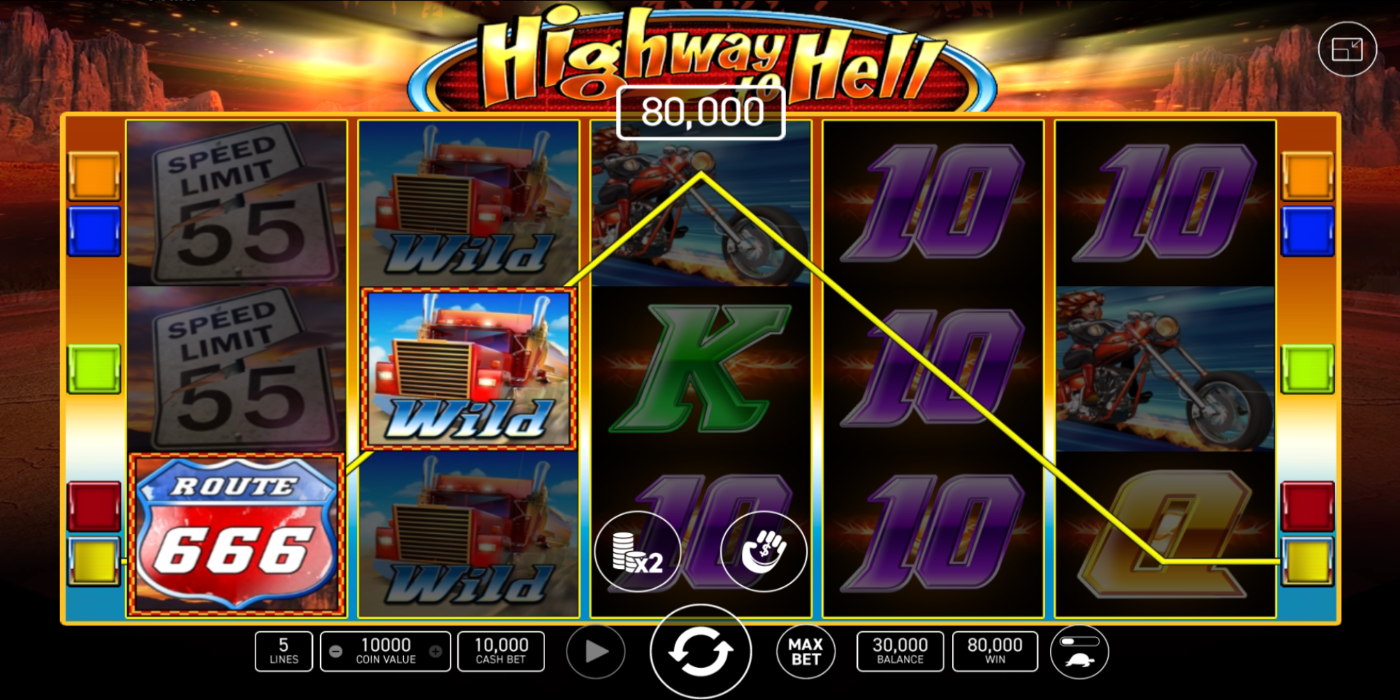 Highway to Hell - Wazdan popular slot