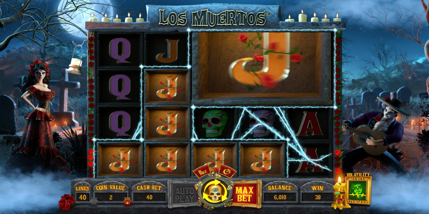Los Muertos Gameplay Win - Fun to Play Wazdan