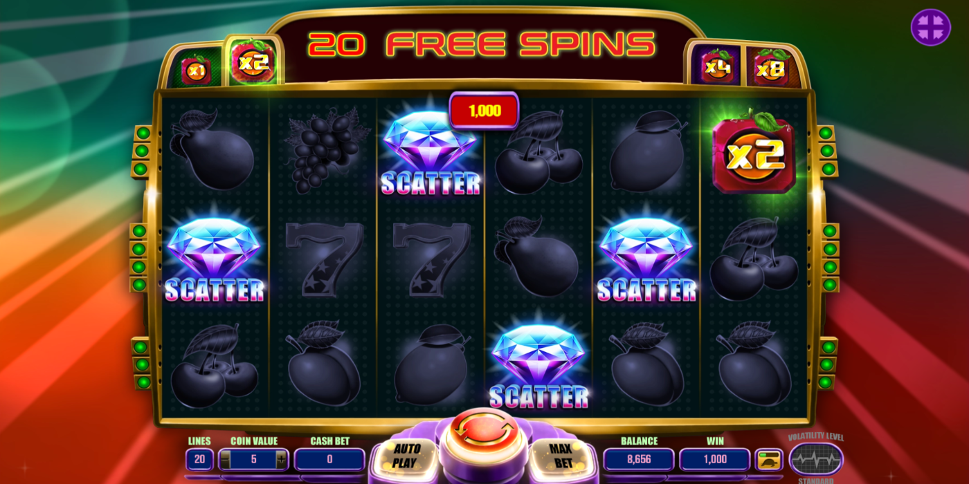 Won Free Spins in Lucky Reels Wazdan slot game