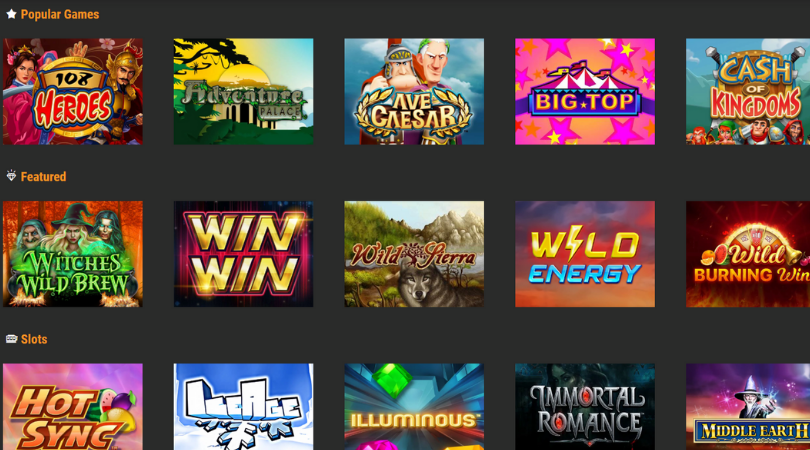 casino slots - win win wild energy hot sync big top