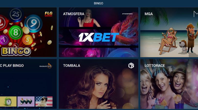 1xbet bingo - tombala mga atmosfera