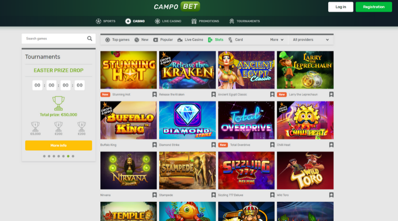 campobet slots - stunning hot release of the kraken buffalo king