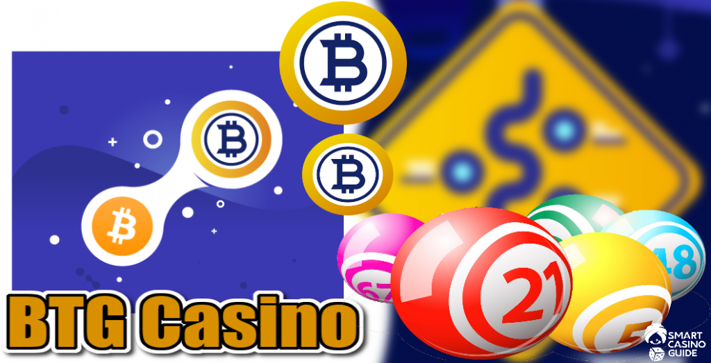 BTG Casino, Bitcoin, balls with numbers