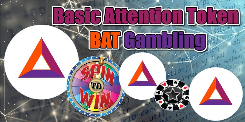 Basic Attention Token BAT Gambling, logos, Soin win, card symbols