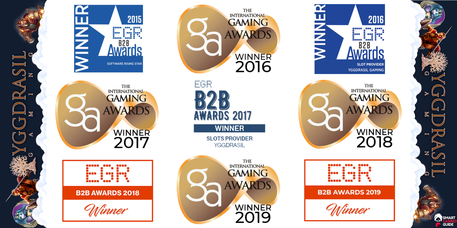 Yggdrasil casino games Awards
