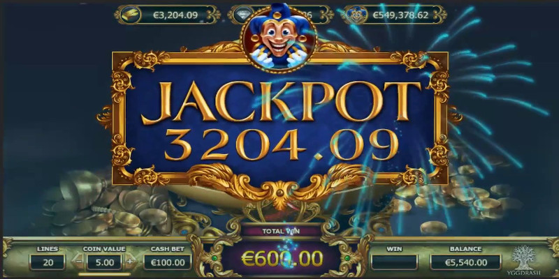 Yggdrasil games Empire Fortune jackpot