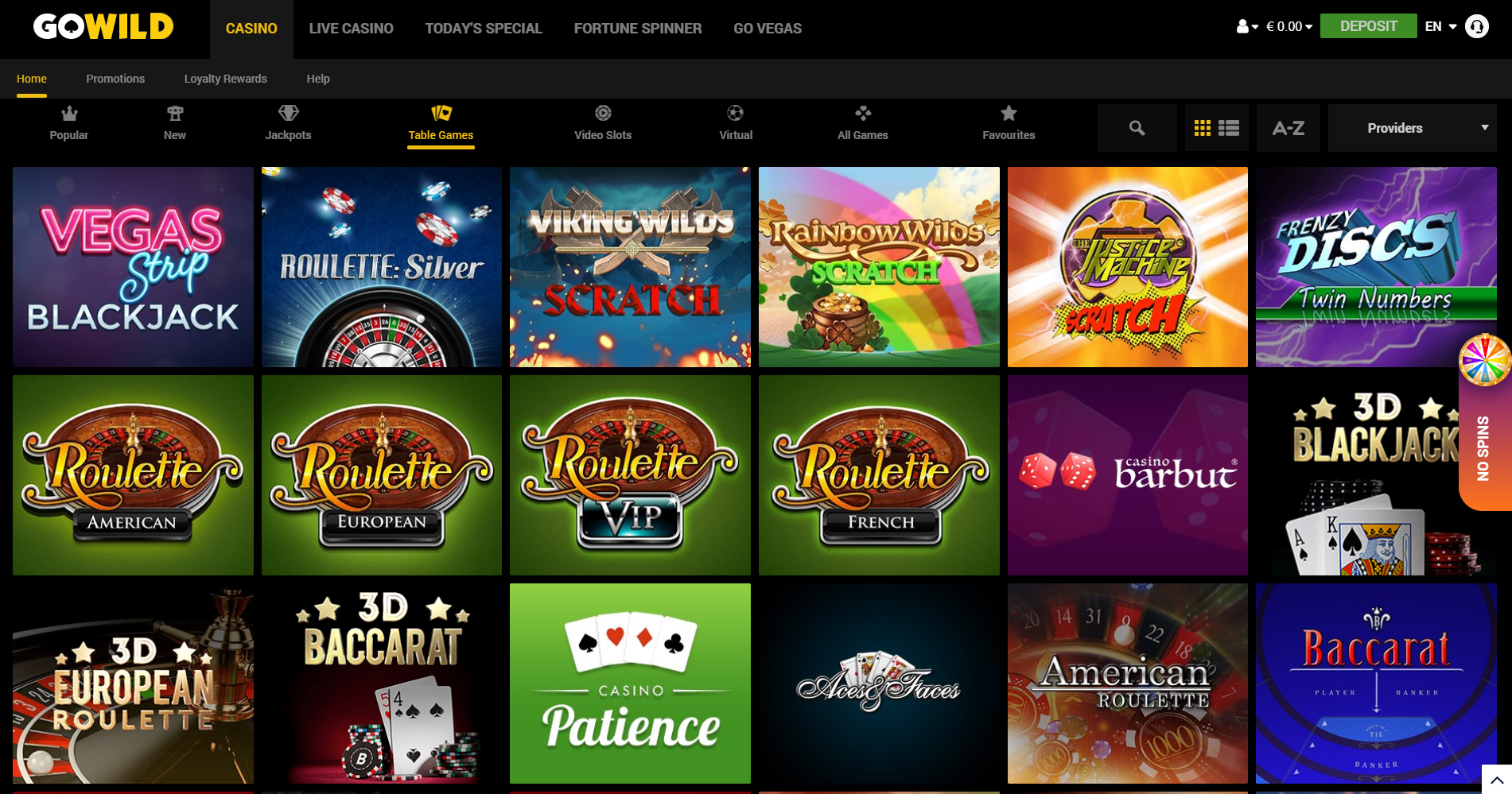 go wild casino table games - vegas strip blackjack scatch cards roulette baccarat