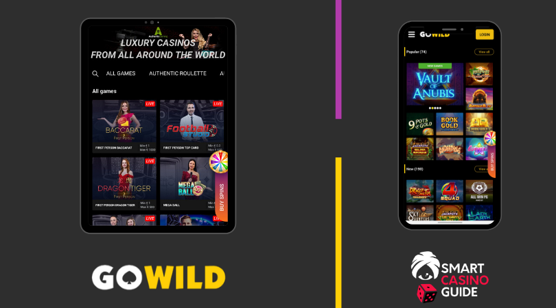 gowild casino mobile app - live casino slots - go wild casino mobile